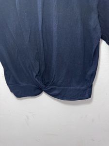 Black Crossover Top