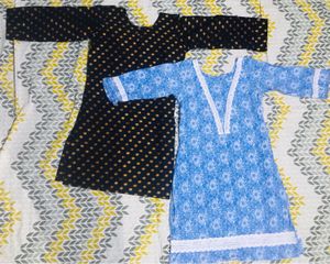 Girls&#39; Short Kurti 💙🖤