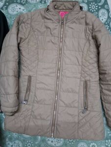Beige Padded Jacket
