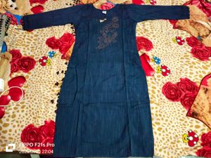 Elegant Blue Kurta