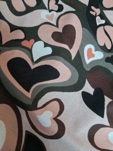 Retro Heart Print Tank Top