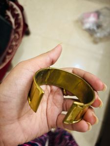 Shell Boho Brass Bracelet