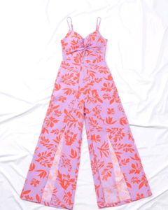 Floral Print Jumpsuit