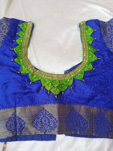 One Day  Offer 💥💥Silk Saree With Blouse