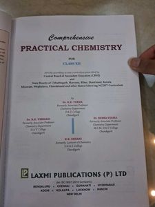 12th Physics And Chemistry CBSE PRACTICAL MANUALS
