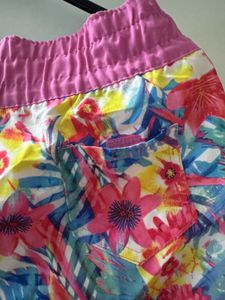 Floral Swim Shorts For Women