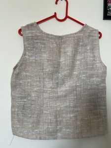 Floral Embroidered Sleeveless Top