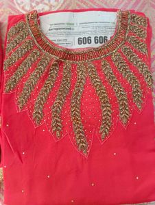 Georgette Pant Suit With Pure Dupatta