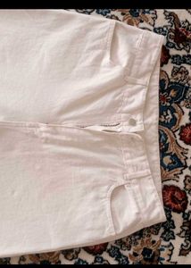 White Denim Jeans.