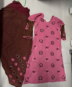 🤎🩷Floral Salwar Suit🤎🩷