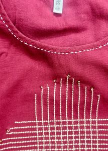 Elegant Maroon Kurta