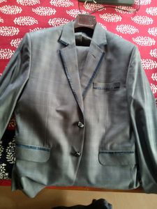 COMBO OF NAVY BLUE RAYMOND BLAZER SET &amp; GREY One