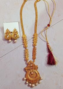 Elegant Gold-toned Jewelry Set