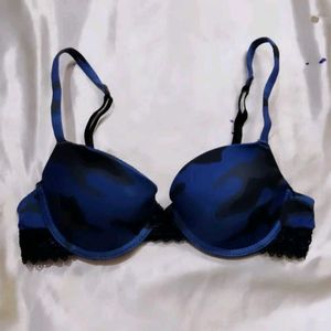 Blue Camo Bra
