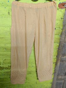 Skin Colour Plazo ..Size M