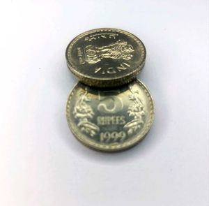 ✨✨5 Rupees Coin 2 unc condition ✨