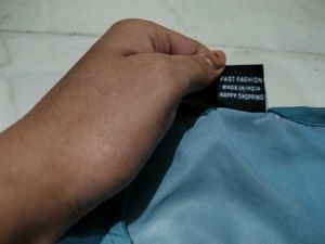 Sea Green Wrap Peplum Top