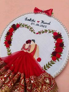 Wedding Embroidery Hoop