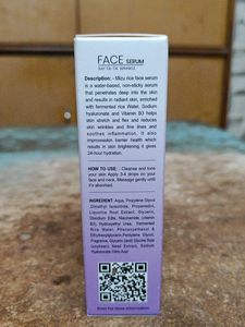 Sonama Face Serum ( Mizu Rice )
