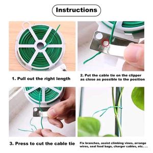 🆕️ Twist Tie - 50m (With Cutter)