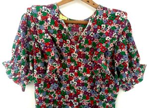 Floral Print Mini Dress