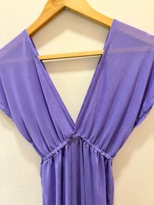 Beautiful Purple Mesh Top/ Dress