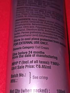 Livon Style Pro Curl Cream