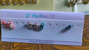 Assorted Fashion Earrings Combo – New Condition