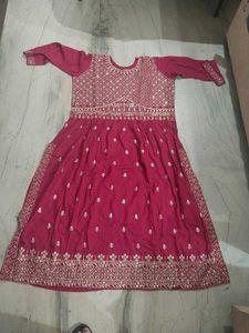 New Party Wear Naira Cut Dress