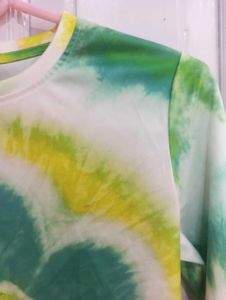 Tie-Dye Long Sleeve Top