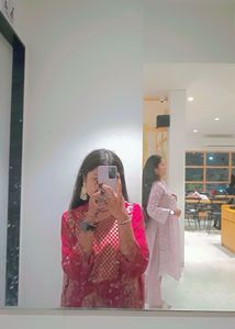 Elegant Red Kurta