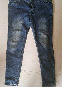 Blue Skinny Fit Denim