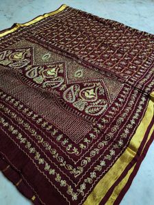 Gujju Saree Pure Georgette Sare Available 🔥