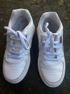 White Casual Sneakers