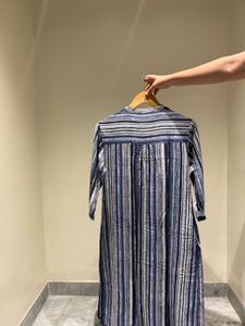 Striped Office Kurta