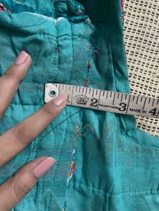 Green Designer Blouse