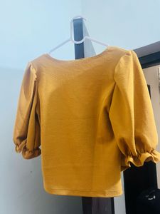 Mustard Classic Top