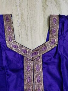 silk suit set