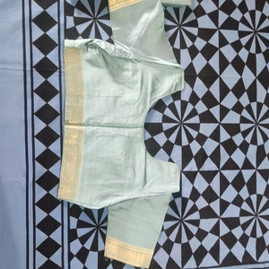 Grey Silk Saree