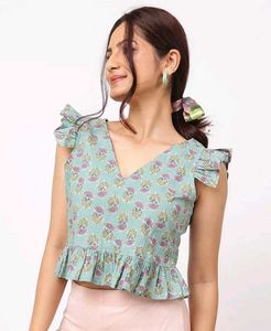 Floral Crop Top