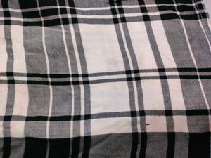 Plaid Off-Shoulder Top