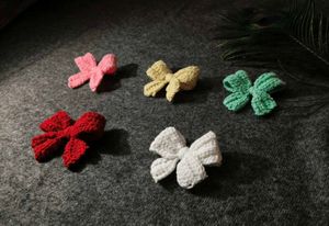 Handmade crochet hair bows - Set of 5