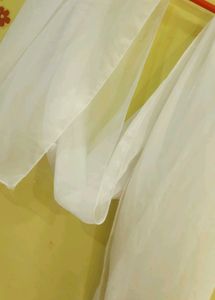White Chiffon Stole🤍