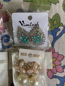 Earrings Ring Combo