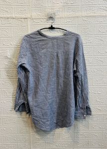 🇮🇹 Italy Imported Striped Button-Down Shirt