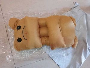 Bear-Shaped Plush Pillow