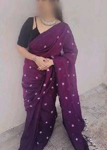 Elegant Purple saree