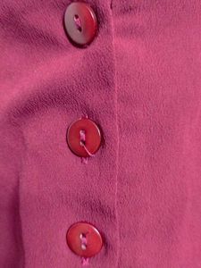 Burgundy Long Sleeve Crop Top