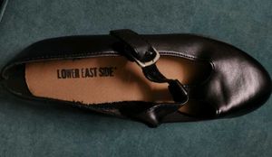 Black T-Strap Shoes