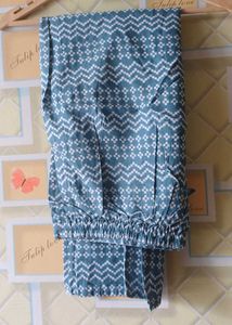 Stylish Blue Printed Suit Set. #libas#suit